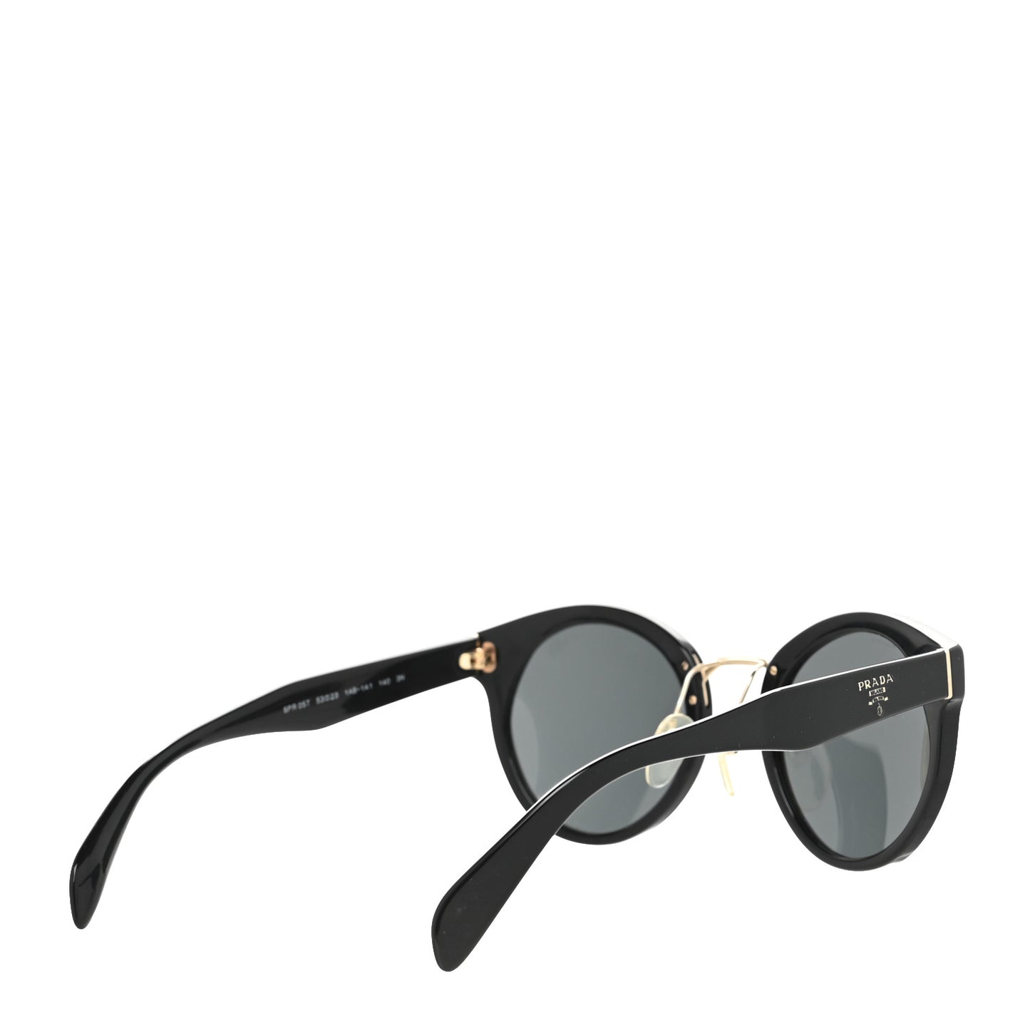 Round Sunglasses SPR 05T Black
