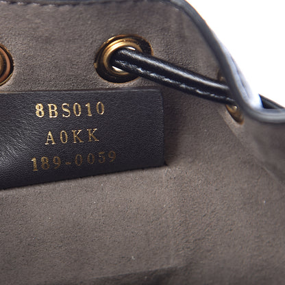Fendi Vitello Liberty Lucido F is Fendi Mini Mon Tresor Bucket Bag Black 7 of 11