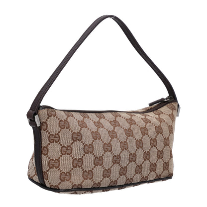 Gucci Monogram Boat Pochette Brown 2 of 9