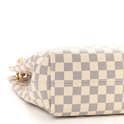 Louis Vuitton Damier Azur Graceful PM Rose Ballerine 8 of 9