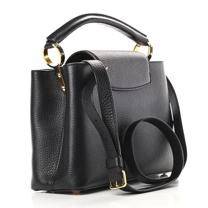 Louis Vuitton Taurillon Capucines BB Black 3 of 14