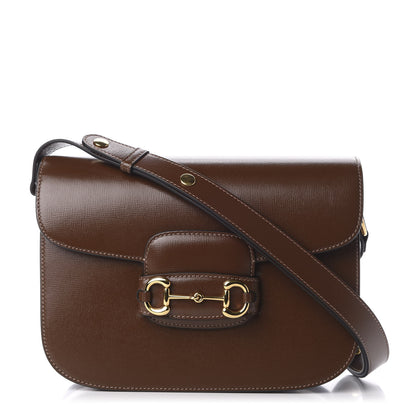 Gucci Azalea Calfskin Horsebit 1955 Shoulder Bag Brown Sugar 1 of 12