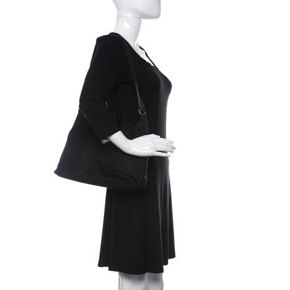 Prada Tessuto Nylon Shoulder Bag Black 2 of 10