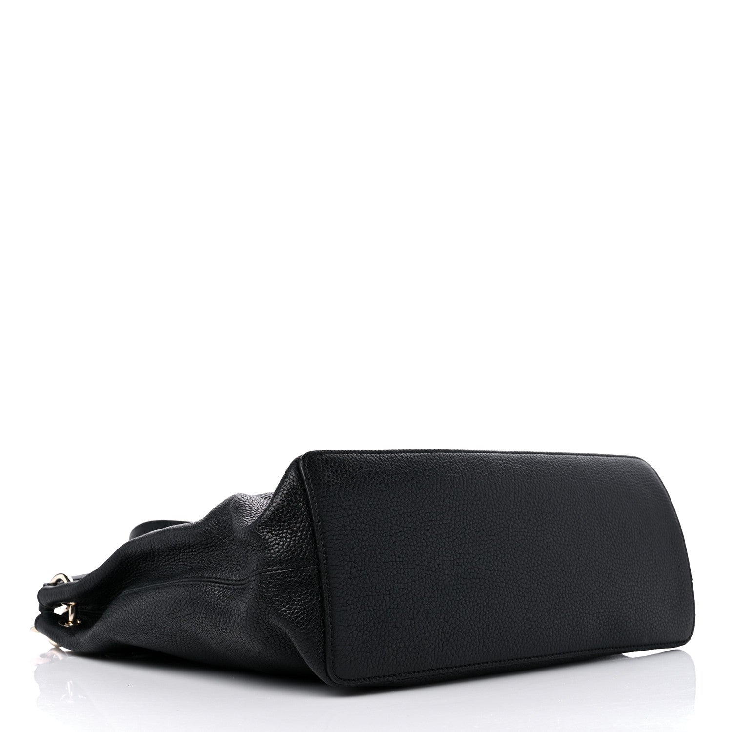 Gucci Pebbled Calfskin Large Soho Hobo Black 4 of 11