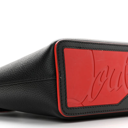 Christian Louboutin Calfskin Spikes Mini East West Cabata Tote Black 8 of 9