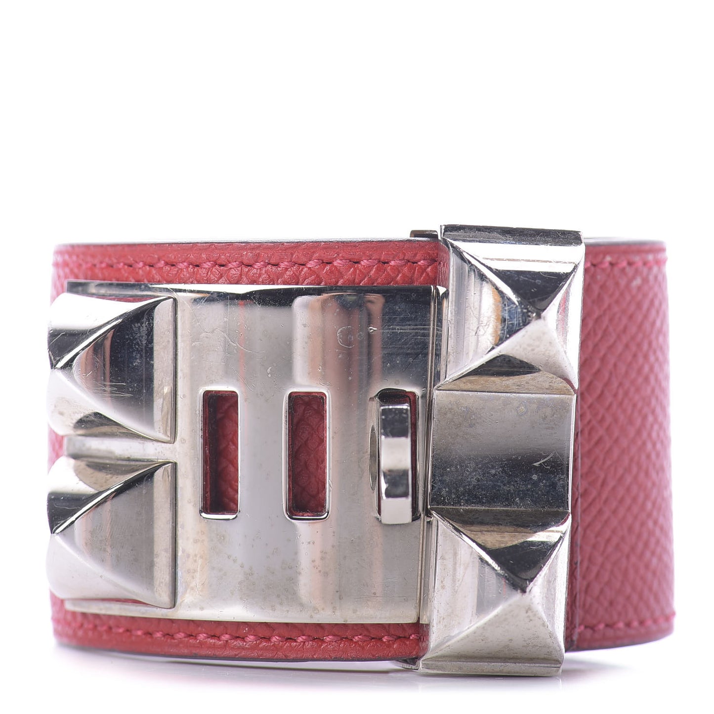 Epsom Collier de Chien CDC Bracelet S Rouge Casaque