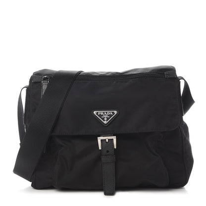 Prada Nylon Vela Sport Messenger Bag Black 1 of 9