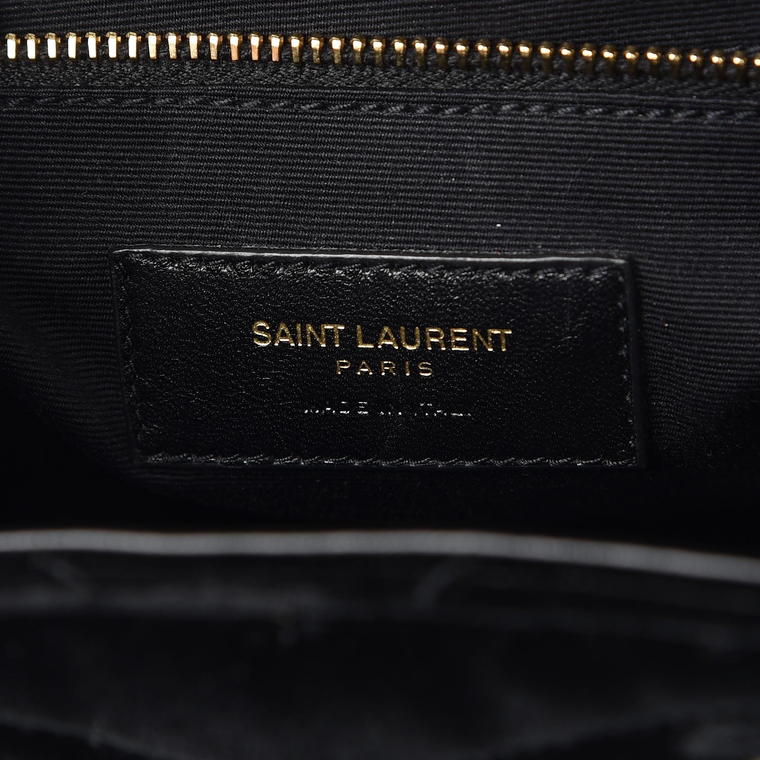 Saint Laurent Velvet Y Quilted Monogram Small Loulou Backpack Black 6 of 8