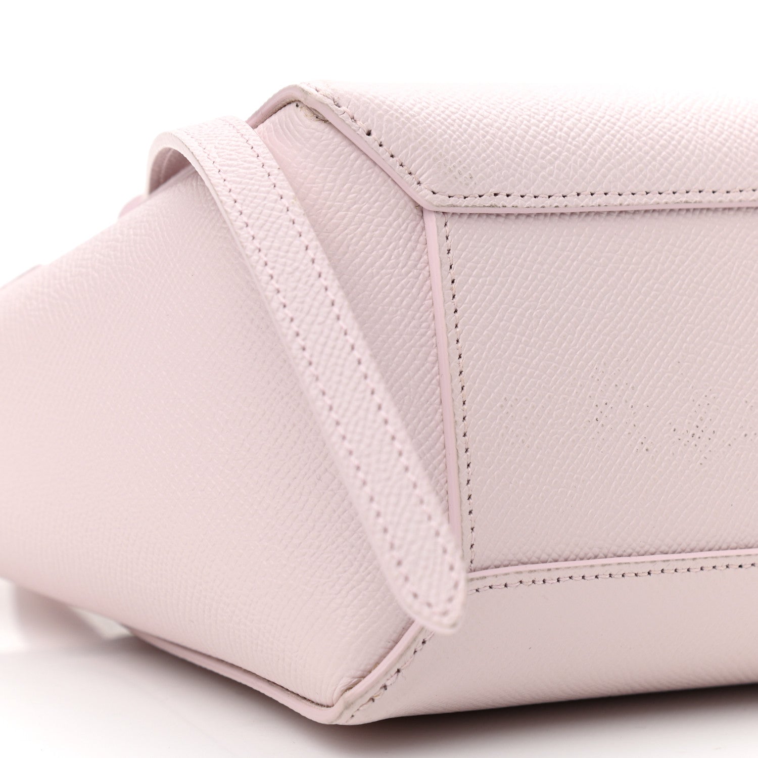 Celine Grained Calfskin Pico Belt Bag Poudre 9 of 12