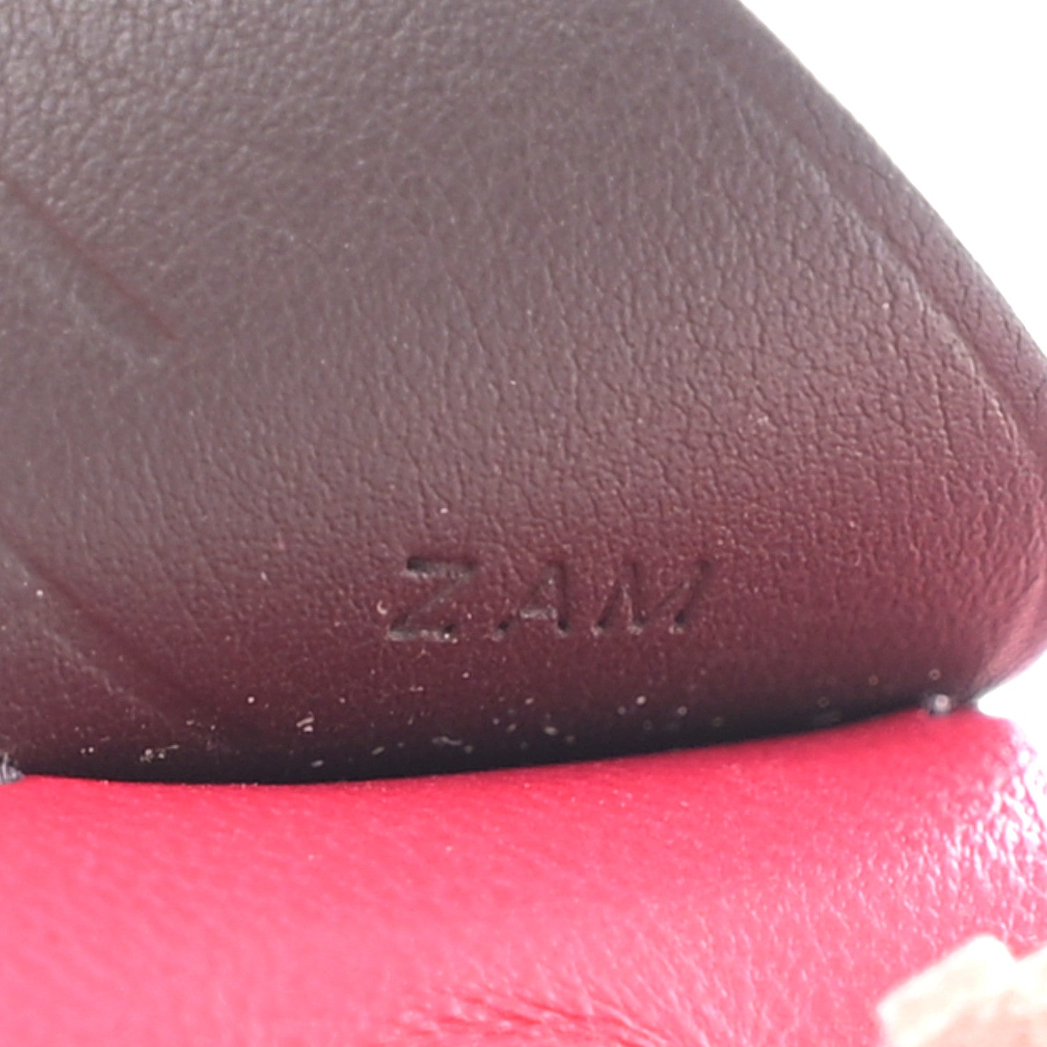 Hermes Milo Lambskin Grigri Rodeo Pegase Horse Bag Charm PM Framboise Rose Sakura Rouge Sellier 4 of 5