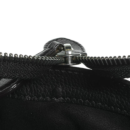 Celine Drummed Calfskin Shoulder Luggage Black 8 of 8