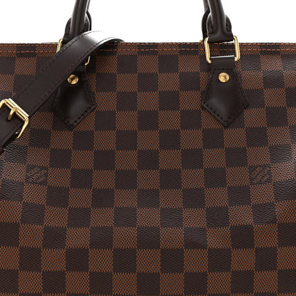 Louis Vuitton Damier Ebene Speedy Bandouliere 35 8 of 10
