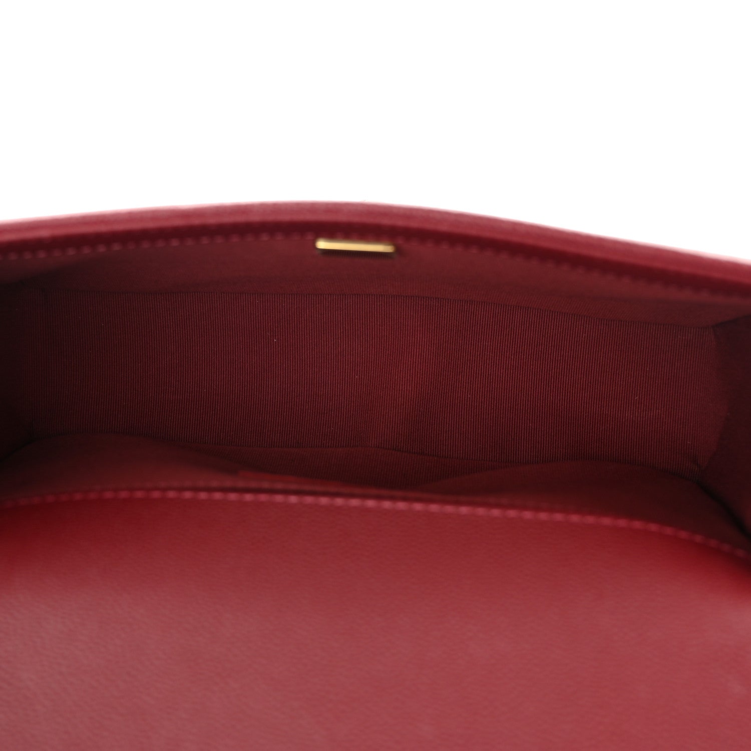 Chanel Caviar Quilted Medium Boy Flap Dark Red 5 of 11