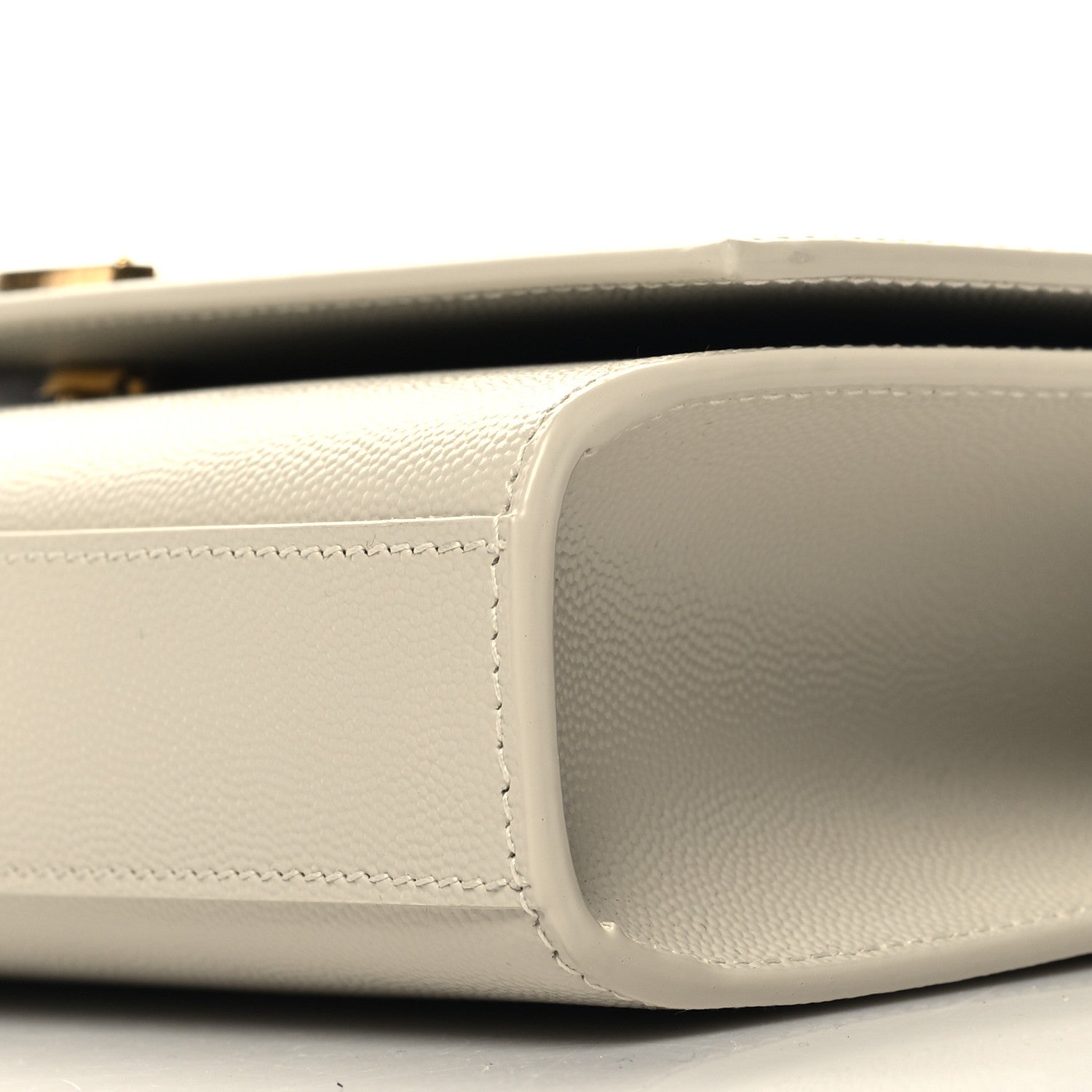 Saint Laurent Grain De Poudre Medium Monogram Kate Satchel Crema Soft 9 of 10