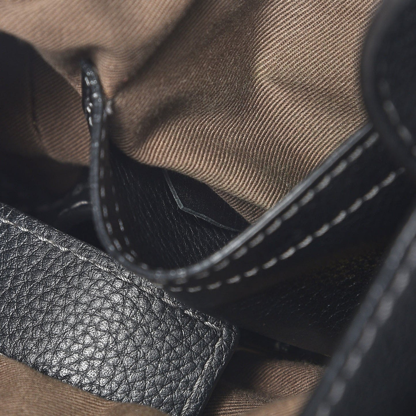 Calfskin Medium Marcie Round Crossbody Bag Black