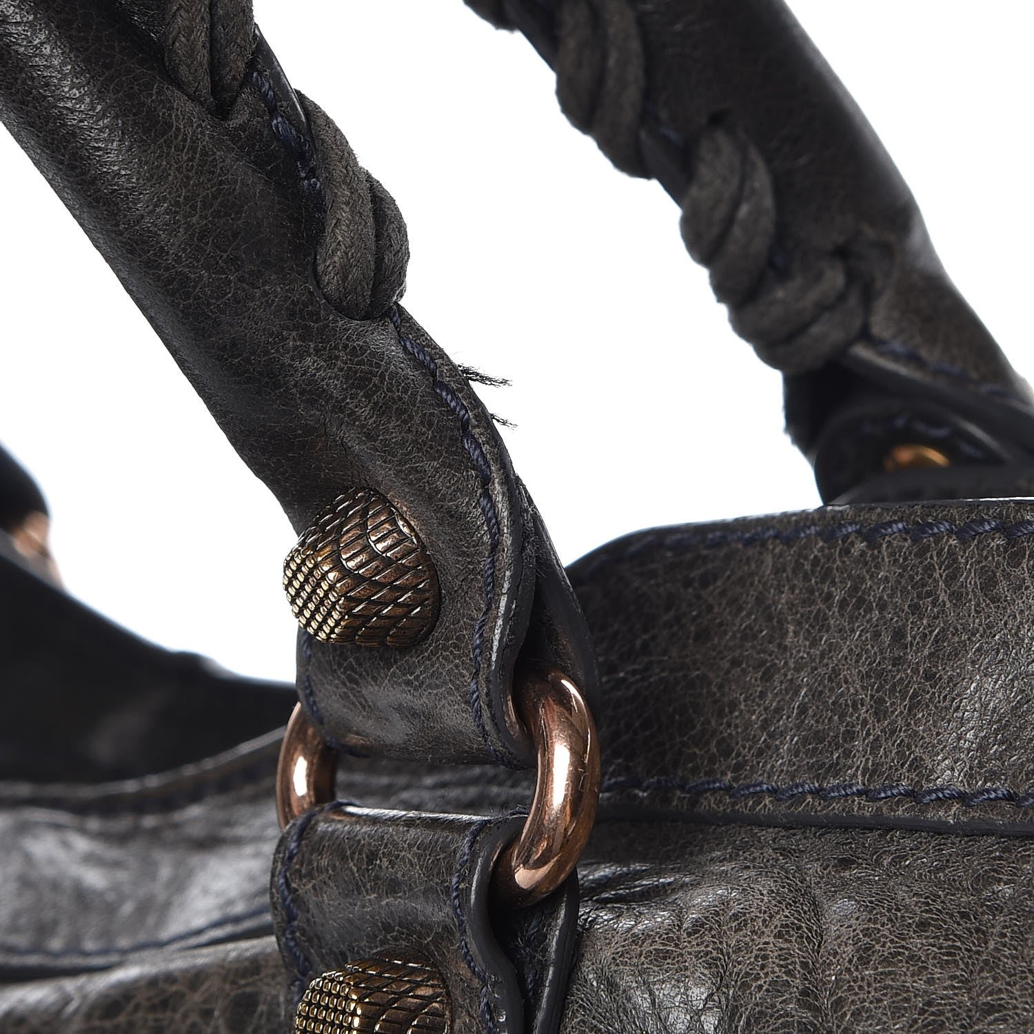 Balenciaga Agneau Giant 12 Rose Gold Hardware City Anthracite 9 of 10