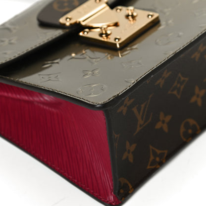 Louis Vuitton Vernis Epi Monogram Spring Street Champagne Metallise 10 of 11