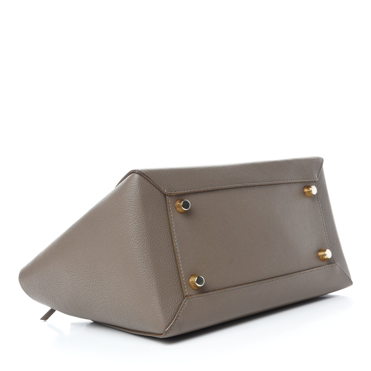Celine Grained Calfskin Mini Belt Bag Taupe 4 of 14