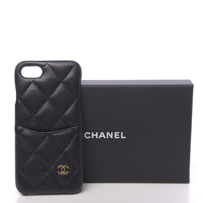 Chanel Caviar Quilted iPhone 7/8 Coco Tech Case Black 7 of 7