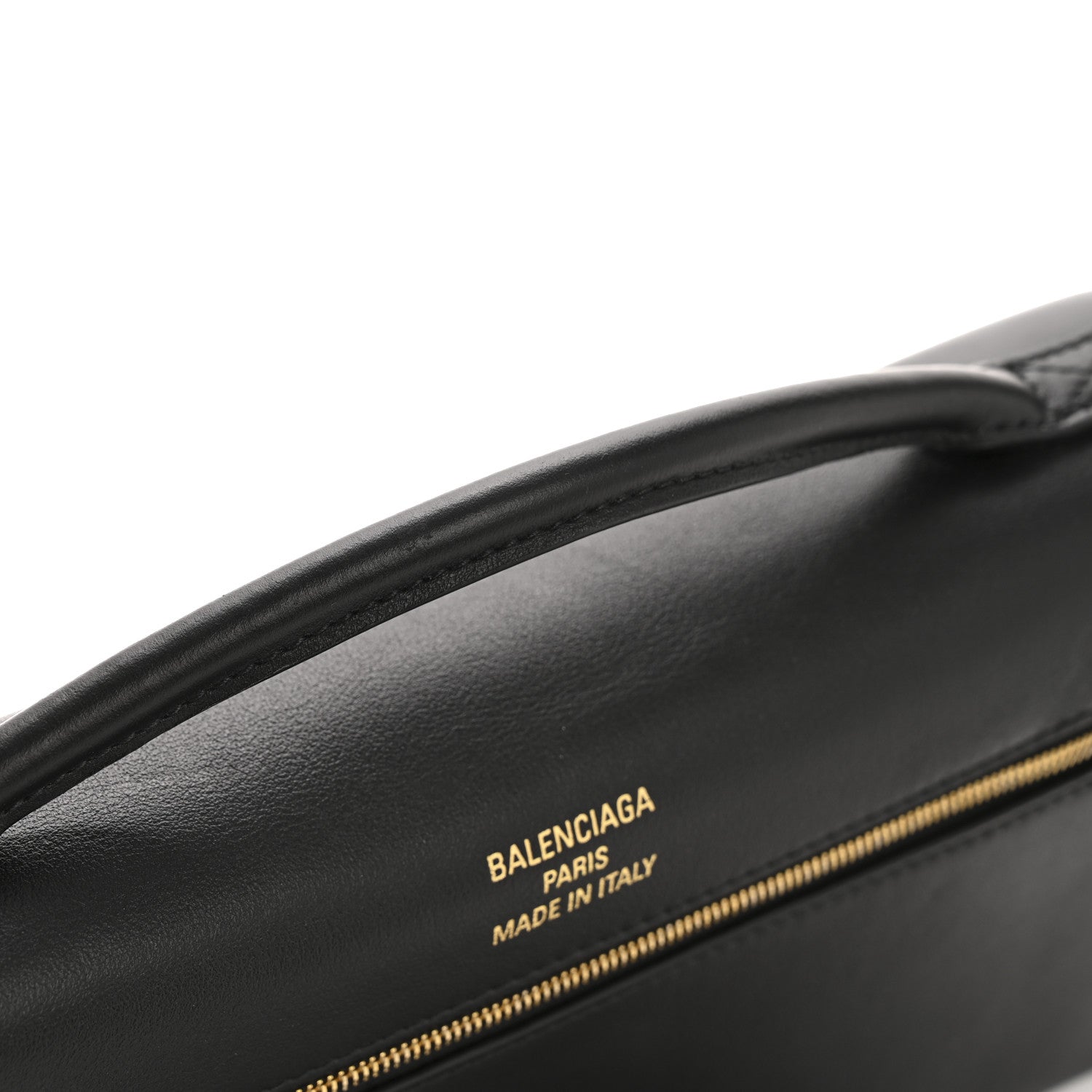 Balenciaga Smooth Calfskin Small Bel Air Clutch On Strap Black Black 12 of 12
