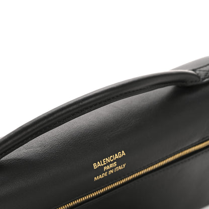 Balenciaga Smooth Calfskin Small Bel Air Clutch On Strap Black Black 12 of 12