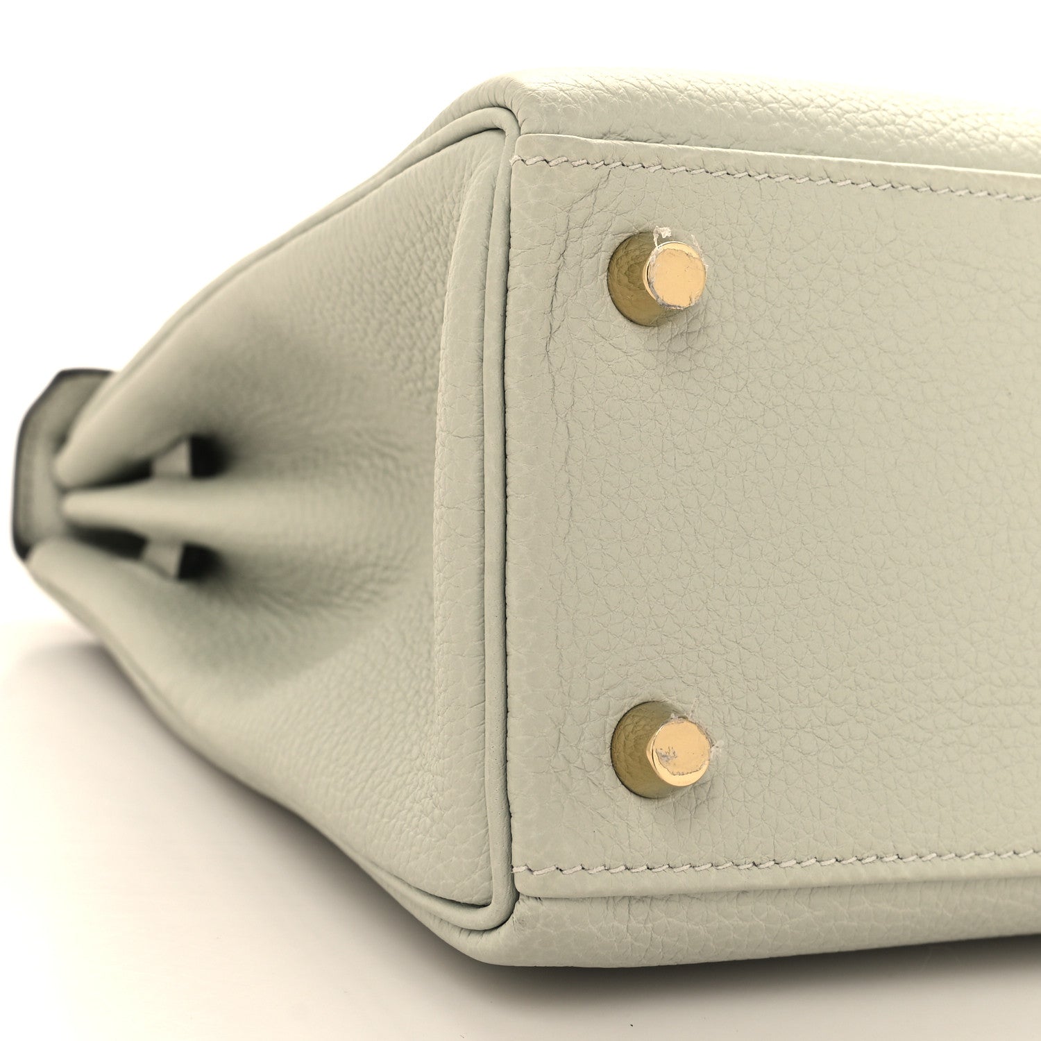 Hermes Togo Kelly Retourne 25 Gris Neve 9 of 10