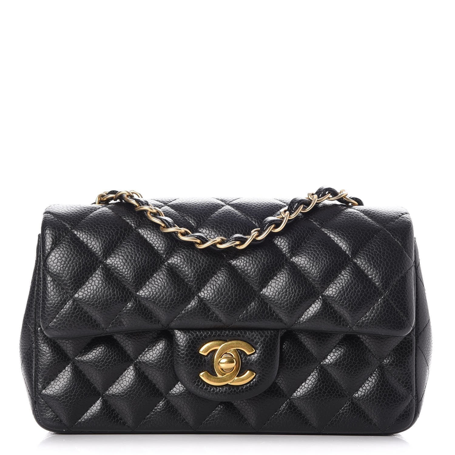 Chanel Caviar Quilted Mini Rectangular Flap Black 1 of 7