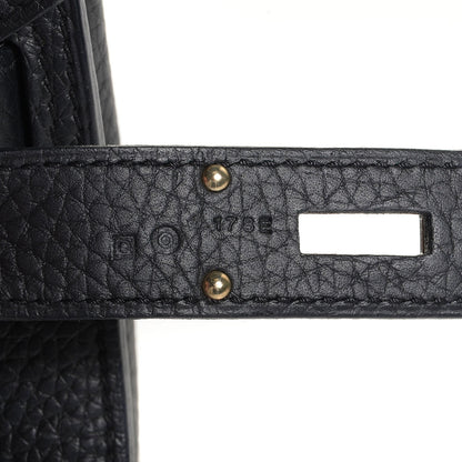 Hermes Taurillon Clemence Jypsiere 31 Black 1 of 20
