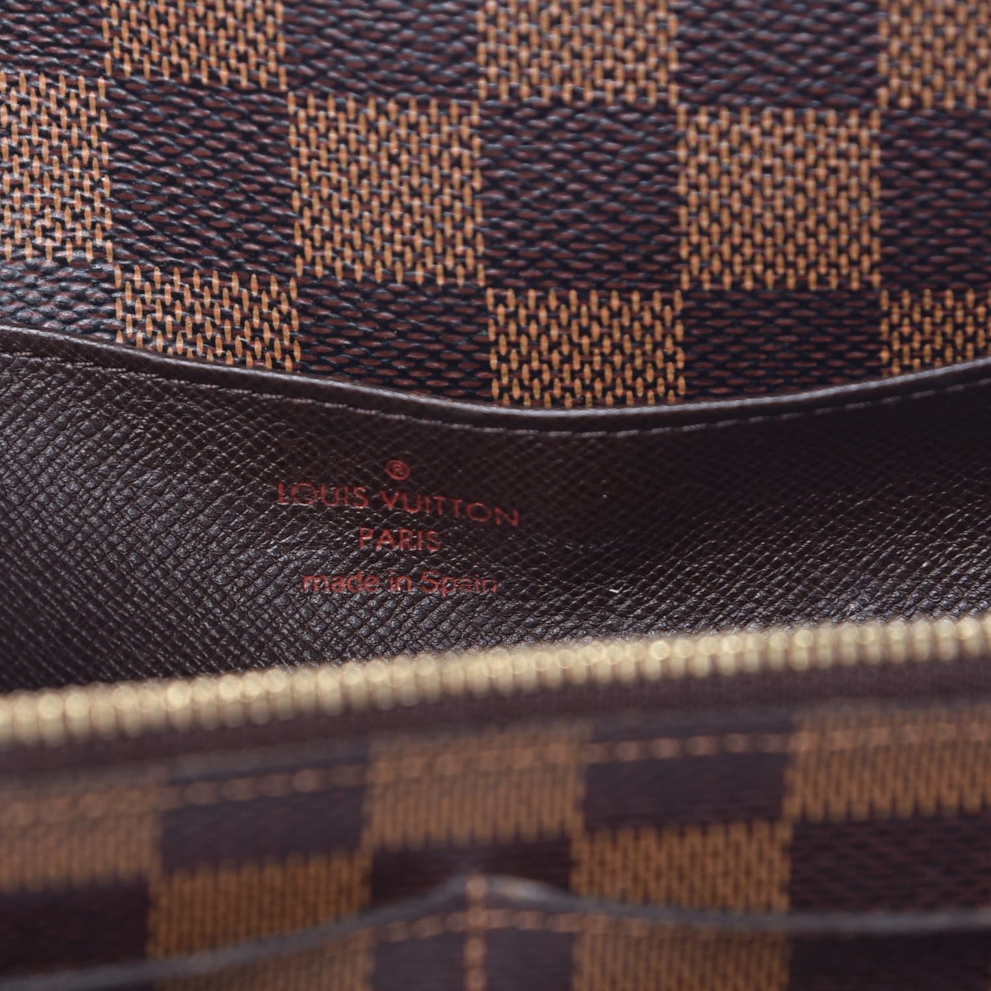 Damier Ebene Emilie Wallet