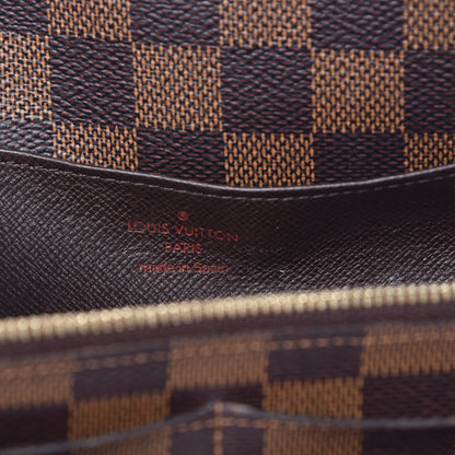 Louis Vuitton Damier Ebene Emilie Wallet 6 of 9