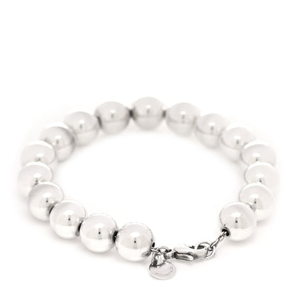 Tiffany Sterling Silver 10mm HardWear Ball Bracelet 3 of 6