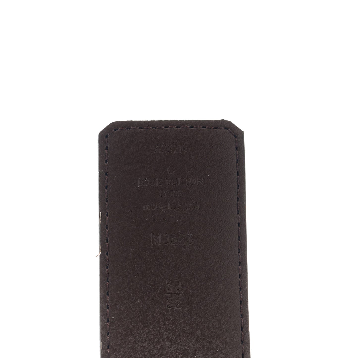 Monogram Calfskin 40mm LV Initiales Reversible Belt 80/32 Black