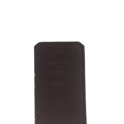 Louis Vuitton Monogram Calfskin 40mm LV Initiales Reversible Belt 80/32 Black 3 of 5