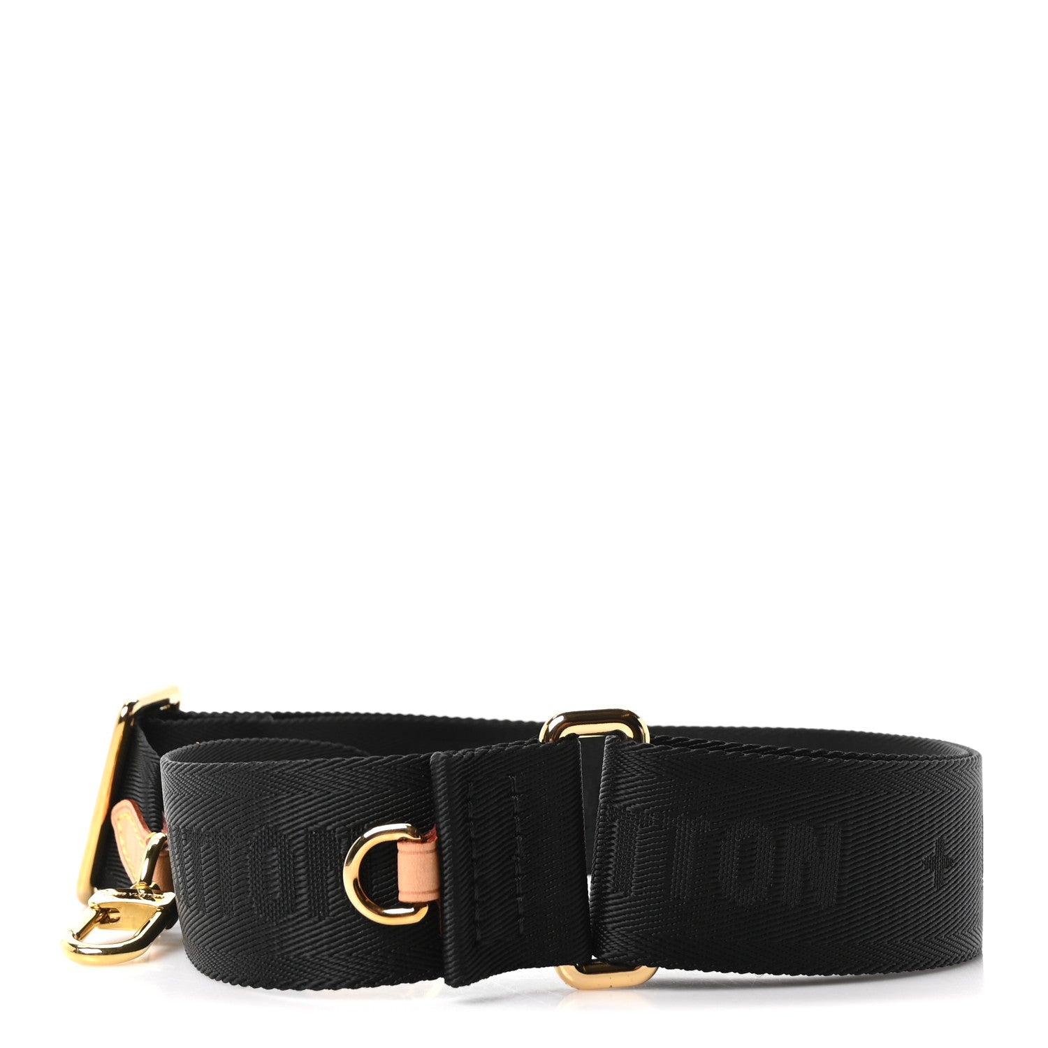 Louis Vuitton Monogram Multi Pochette Accessories Bandouliere Shoulder Strap Black 2 of 4