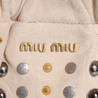 Miu Miu Nappa Studded Monk 4 of 8