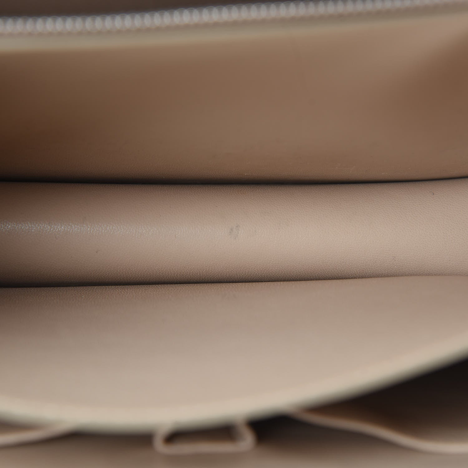Celine Box Calfskin Medium Classic Box Flap Chalk 12 of 13