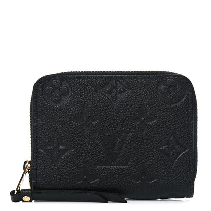 Louis Vuitton Empreinte Zippy Coin Purse Black 1 of 6