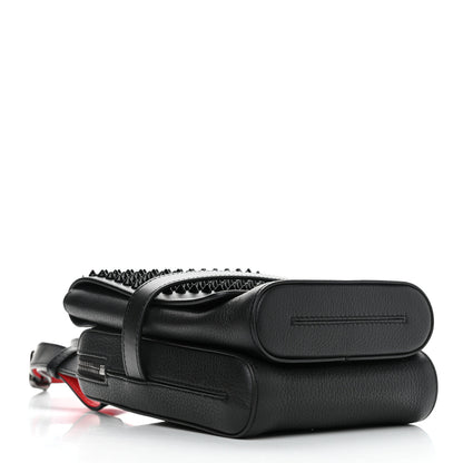 Christian Louboutin Calfskin Spikes Benech Reporter Black 4 of 10