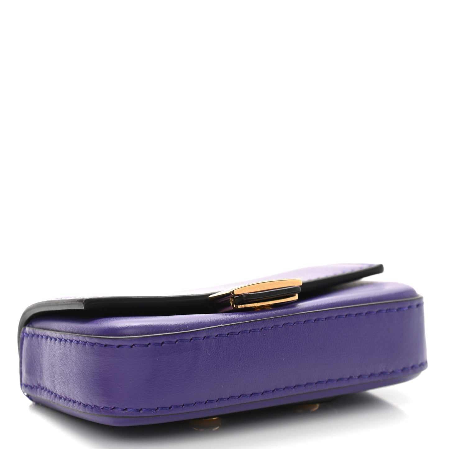 Vitello Century Opaco Nano Baguette Belt Charm Purple Rain