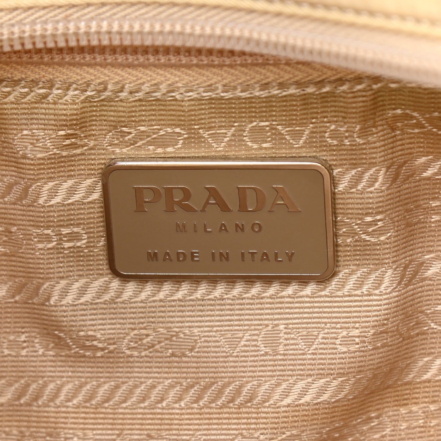 Tessuto Nylon Tote Light Beige