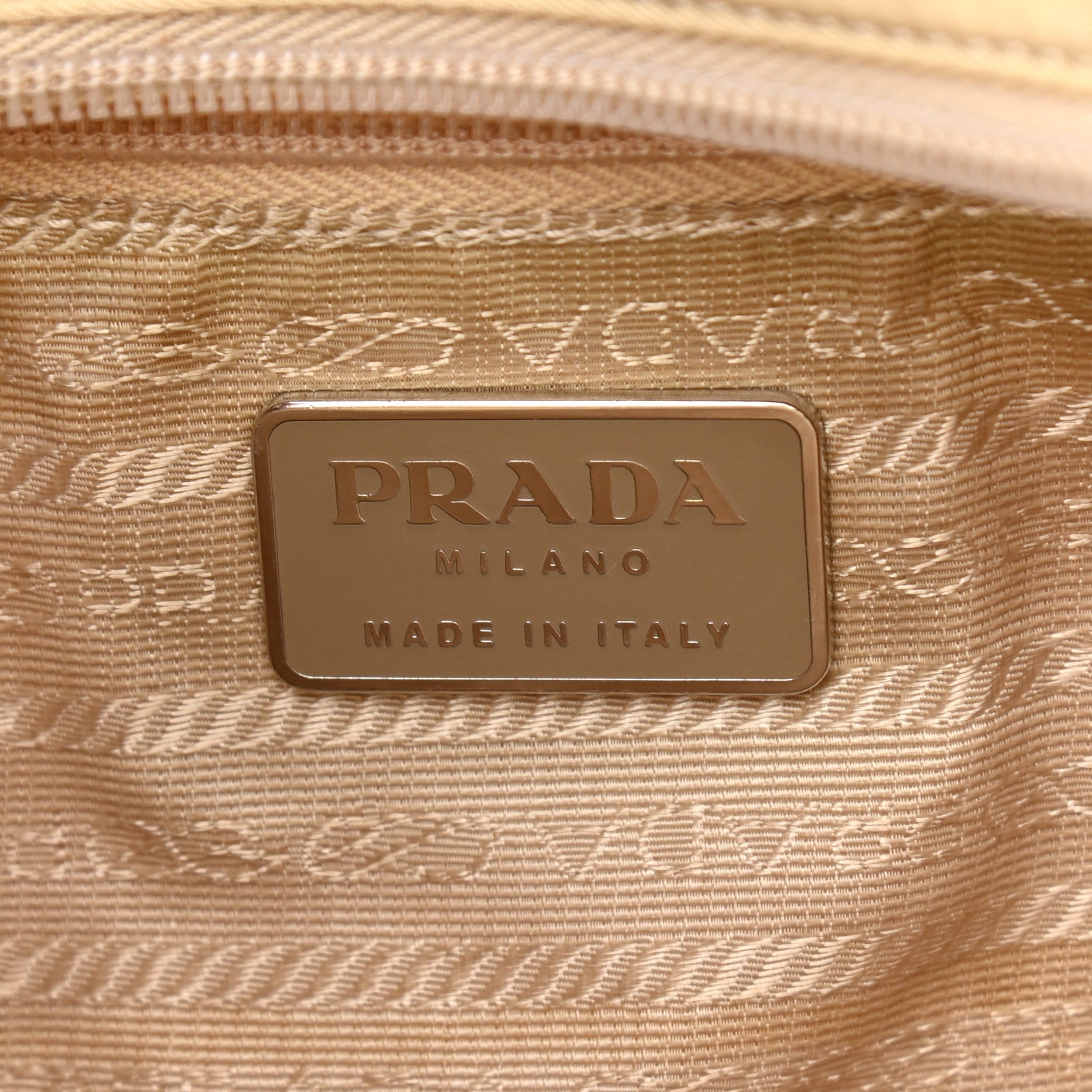 Prada Tessuto Nylon Tote Light Beige 5 of 11