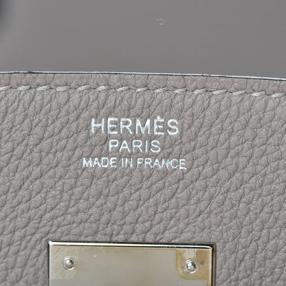 Hermes Togo Birkin 30 Gris Asphalte 9 of 31