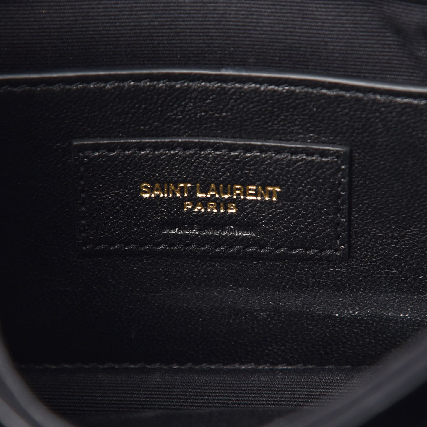 Calfskin Crocodile Embossed Small Monogram Sunset Black