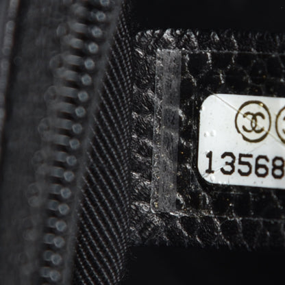 Chanel Caviar Half Moon Wallet On Chain WOC Black 7 of 11