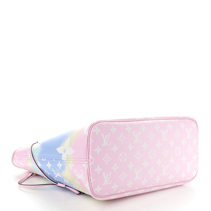 Louis Vuitton Monogram Escale Neverfull MM Pastel 5 of 11
