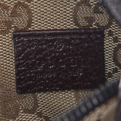 Gucci Monogram Web Belt Bag Dark Brown 6 of 7