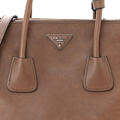 Prada Glace Calf Twin Pocket Tote Argilla 7 of 15