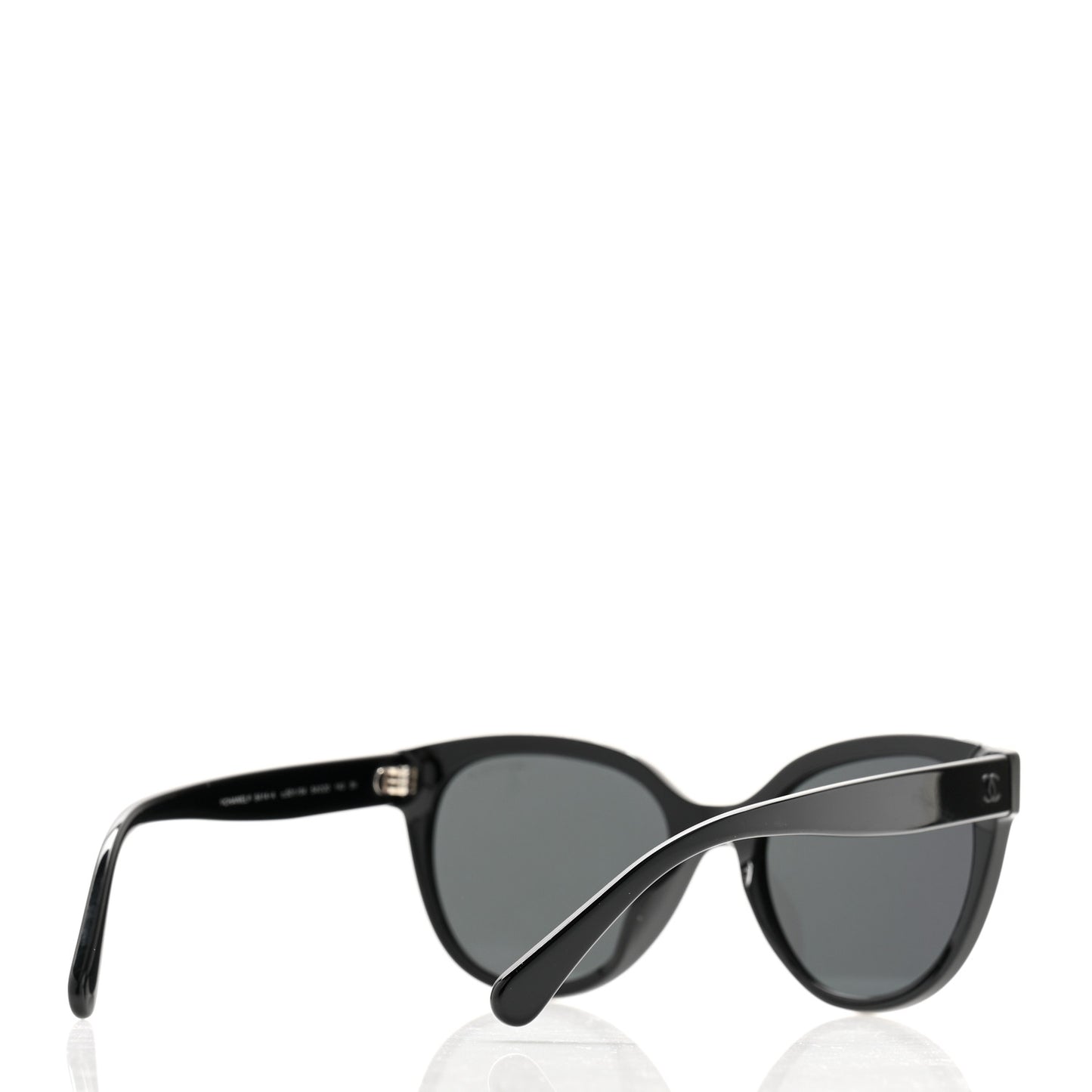 Acetate CC Butterfly Sunglasses 5414-A Black