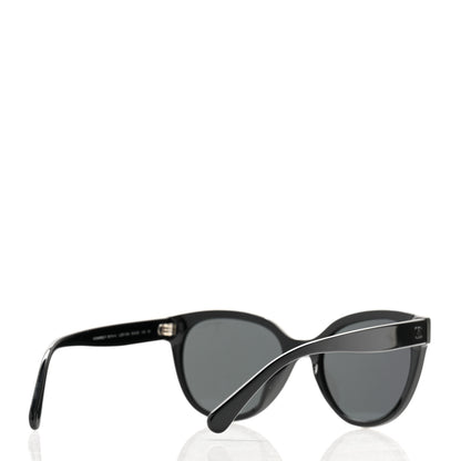 Chanel Acetate CC Butterfly Sunglasses 5414-A Black 4 of 8