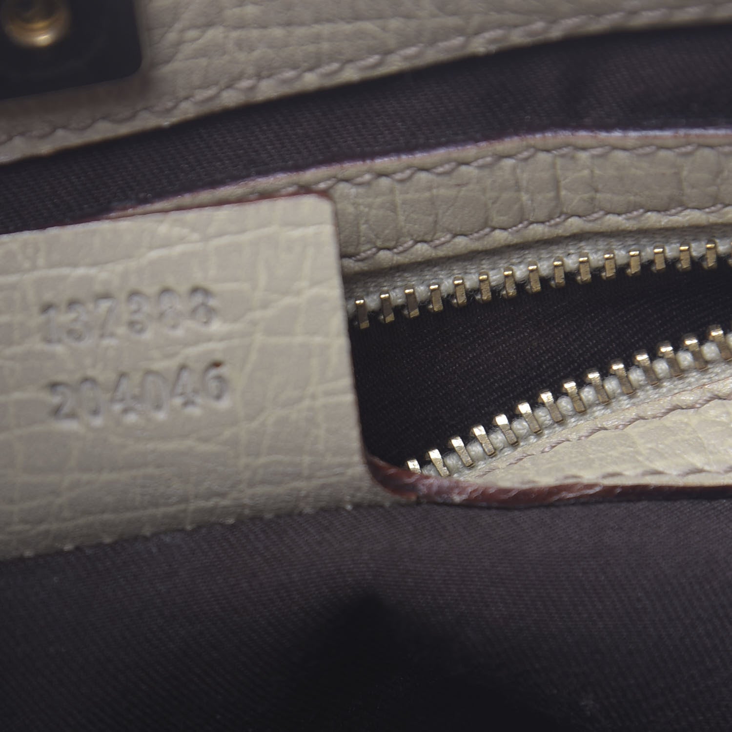 Gucci Monogram Hasler Hobo Beige 7 of 12